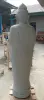 Product image 5 of the product “Standing Buddha with floral carving, Abudaya position. 50 x 32 x 178cm. Natural stone (river stone), stonemasonry ”